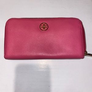 Tory Burch zip around wallet